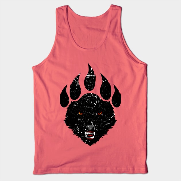 wolf claw Tank Top by spoilerinc